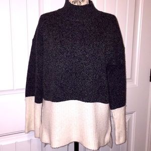Michael Kors Gray and Bone Sweater